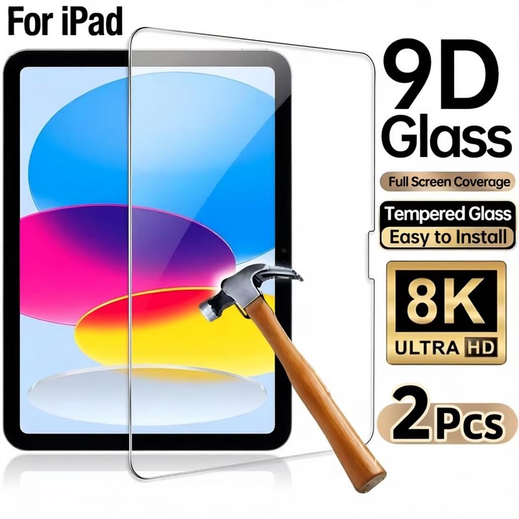 Temu Tablet Accessories - 2 szt. Szkła Hartowanego do iPad