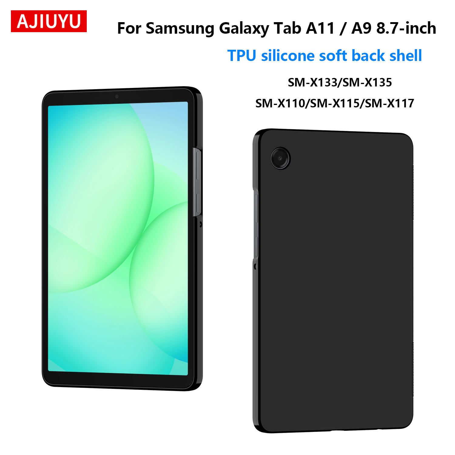Samsung Tablet A9 Accessories - Miękkie etui na Samsung Galaxy Tab