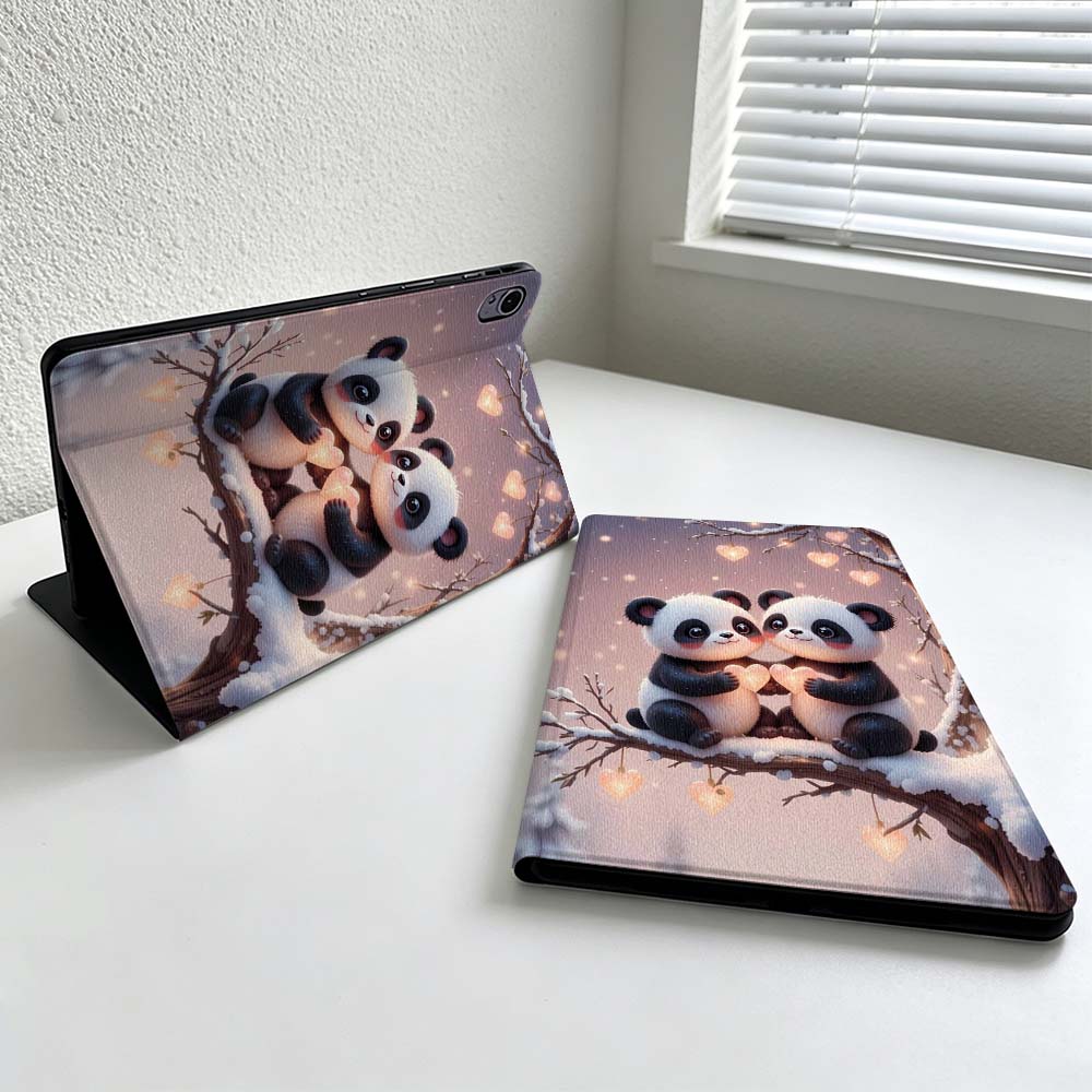 Honor Tablet X9 Accessories - Uroczy wzór pandy na miękką obudowę/etui