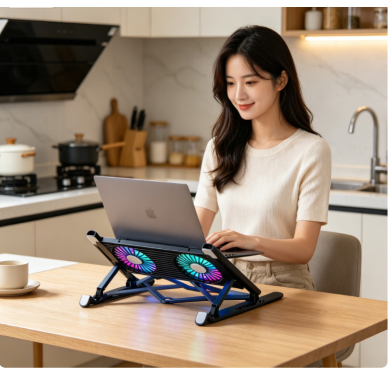 Cooling Stand Tablet - Nowa Podkładka Chłodząca do Laptopa Składana