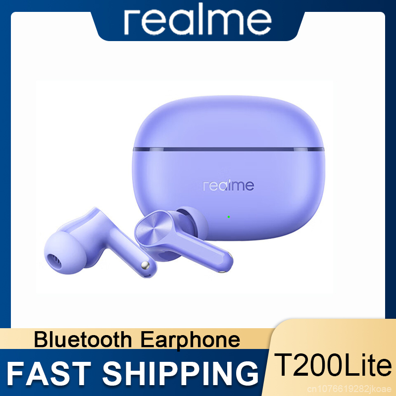 Realme Tablet Accessories - Realme Buds T200 Lite Prawdziwie Bezprzewodowe