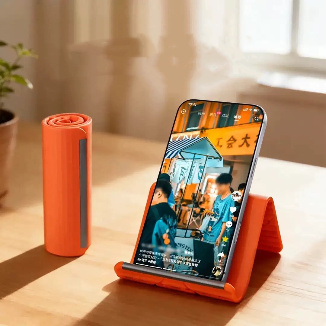 Tablet Holder Accessories - Uniwersalny, przenośny silikonowy stojak na telefon,