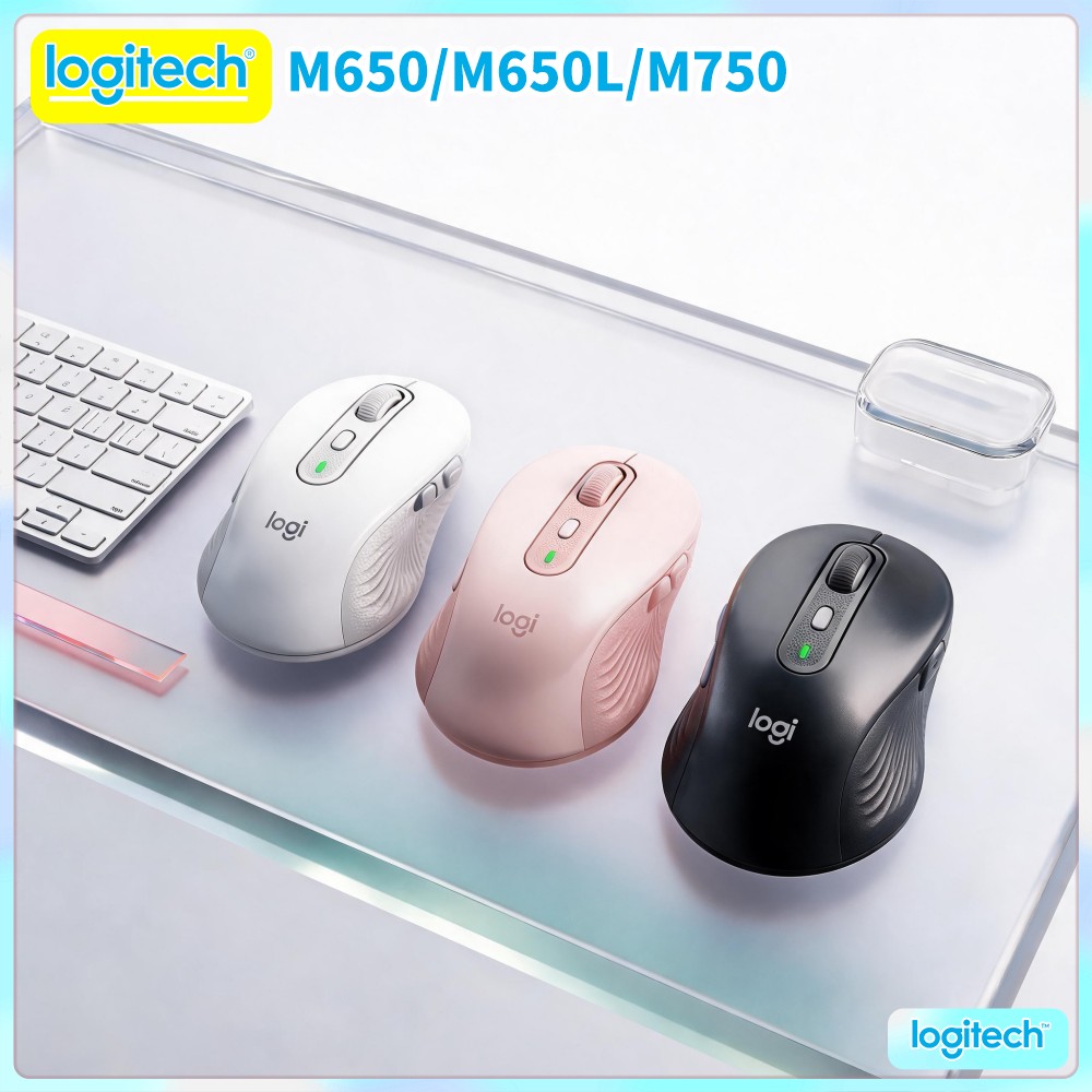 Logitech Tablet Accessories - Mysz Bluetooth M750 z cichym kliknięciem,