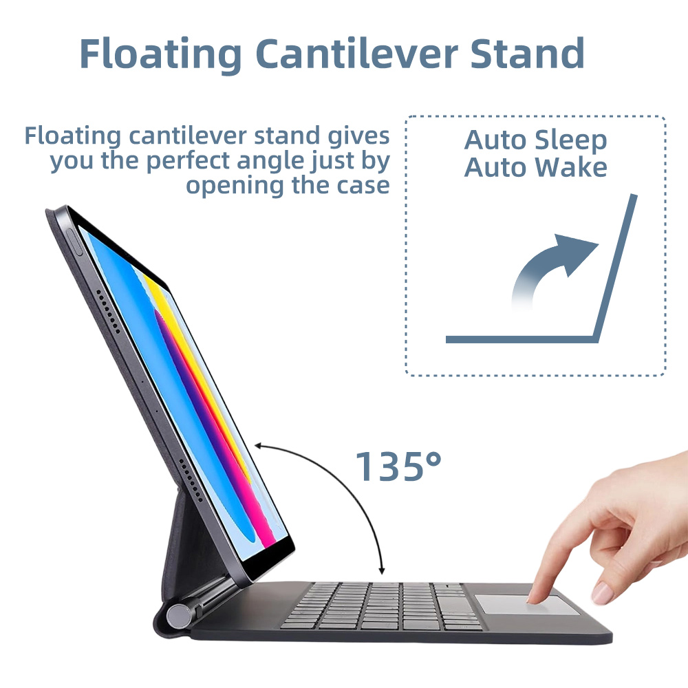 Magic Keyboard 2026 z Bluetoot – Tablet Keyboard Case recenzja i cena