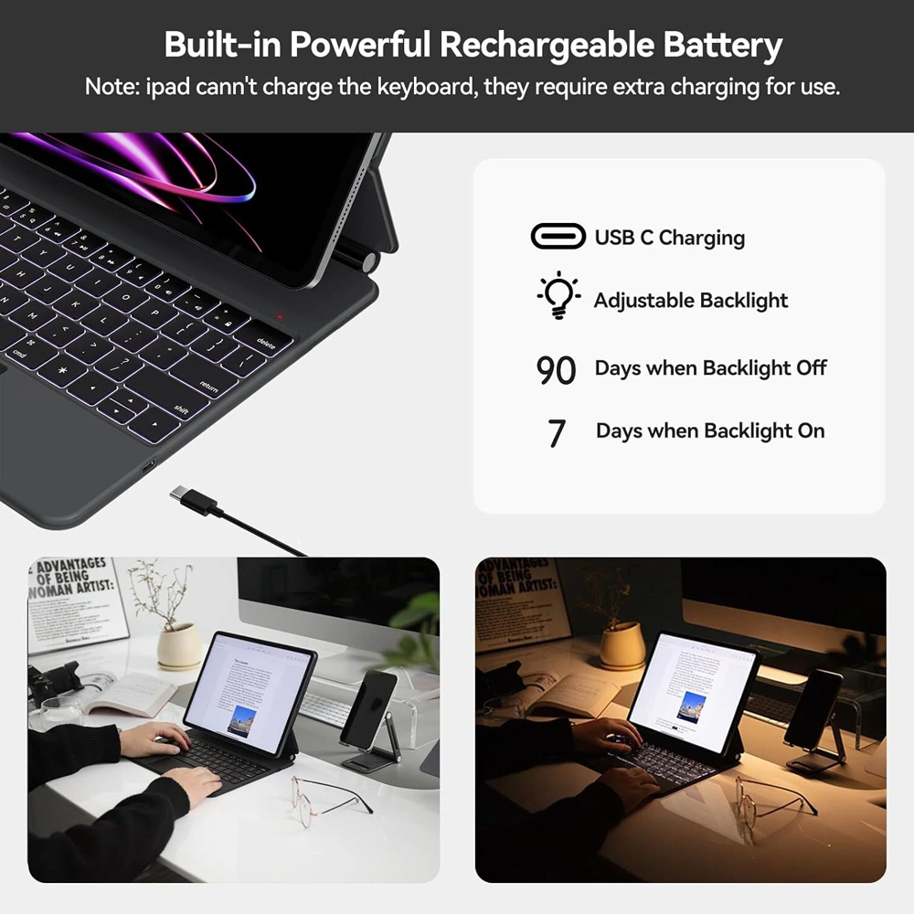Etui z klawiaturą Bluetooth Ma – Tablet Keyboard Case recenzja i cena