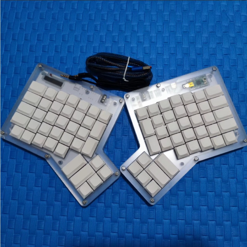 Zestaw Ergodox Split Keyboard  – Tablet Accessories 3D Print recenzja i cena