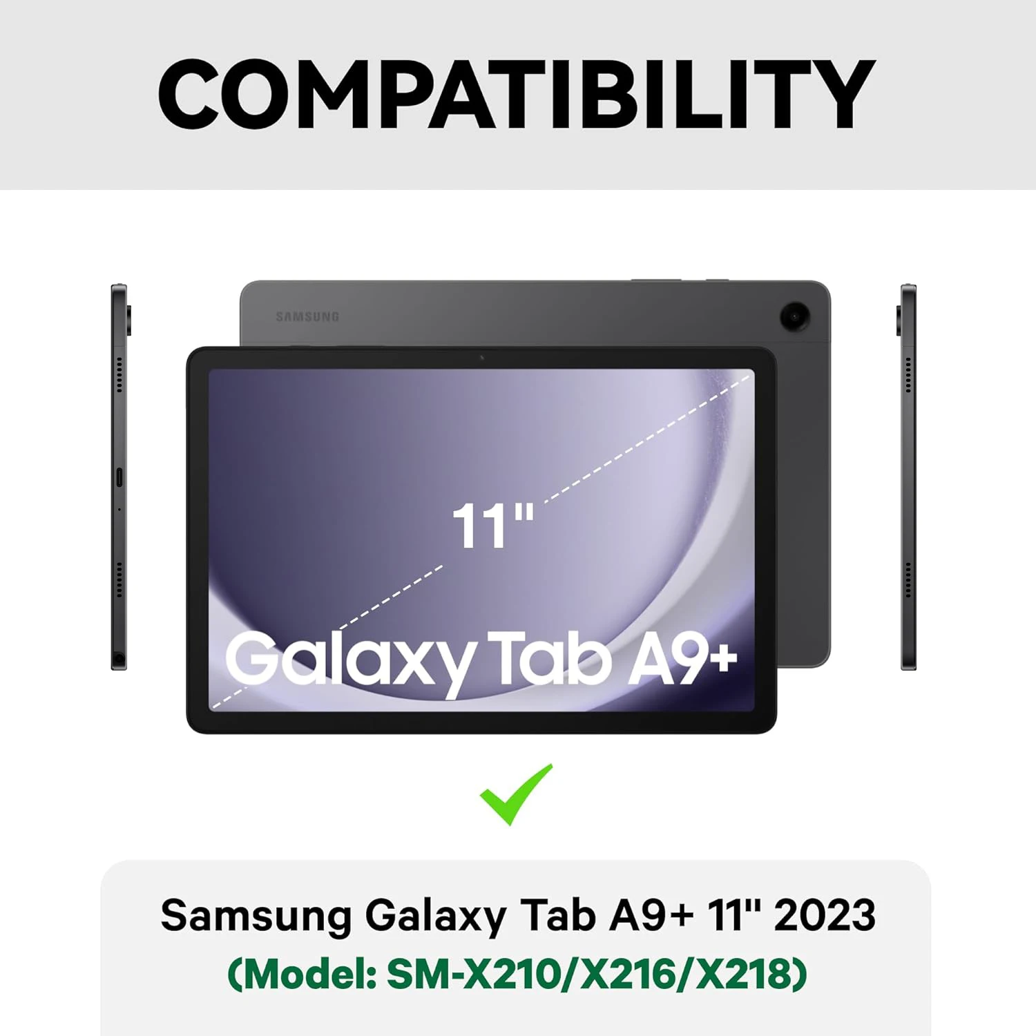 Etui z klawiaturą do tabletów  – Samsung Tablet A9 Accessories recenzja i cena